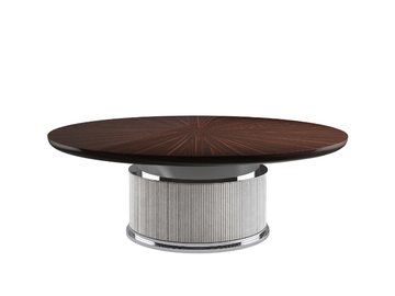 ROCK T - Round wooden dining table by Capital Collection - view 2